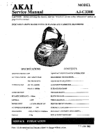 Akai AJC-3300-Service-Manual 